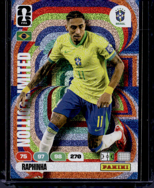 2026 Panini Adrenalyn XL FIFA World Cup #NNO Raphinha Limited Edition