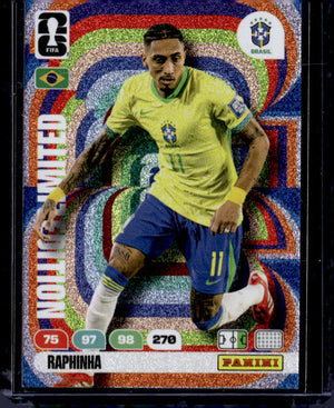 2026 Panini Adrenalyn XL FIFA World Cup #NNO Raphinha Limited Edition