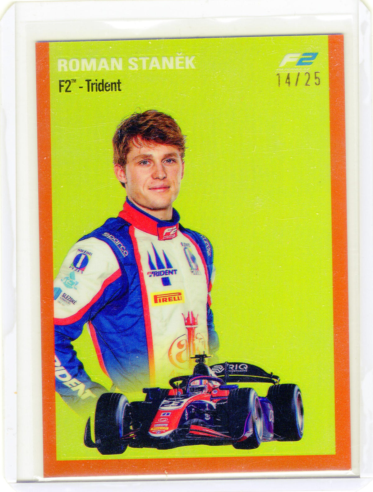 2024 Formula 1 #1954-29 Roman Stanek Orange #/25
