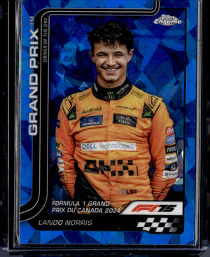 2025 Topps Chrome Sapphire Edition Formula 1 #130 Lando Norris