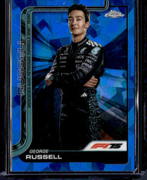 2025 Topps Chrome Sapphire Edition Formula 1 #7 George Russell