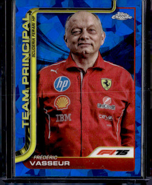 2025 Topps Chrome Sapphire Edition Formula 1 #193 Frédéric Vasseur