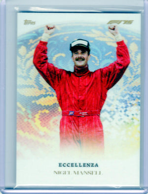 2025 Topps Eccellenza Formula 1 #NNO Nigel Mansell