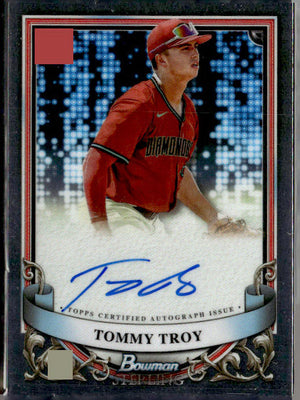 2024 Bowman Sterling #PA-TT Tommy Troy Prospect Autographs