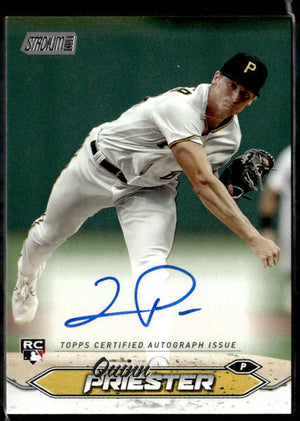 2024 Stadium Club #SCBA-QP Quinn Priester Autographs
