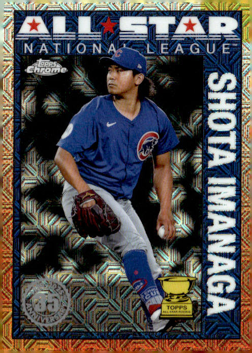 2025 Shota Imanaga 1990 Topps Baseball 35th Anniversary Chrome All-Stars