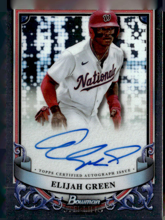 2024 Bowman Sterling #PA-EG Elijah Green Prospect Autographs
