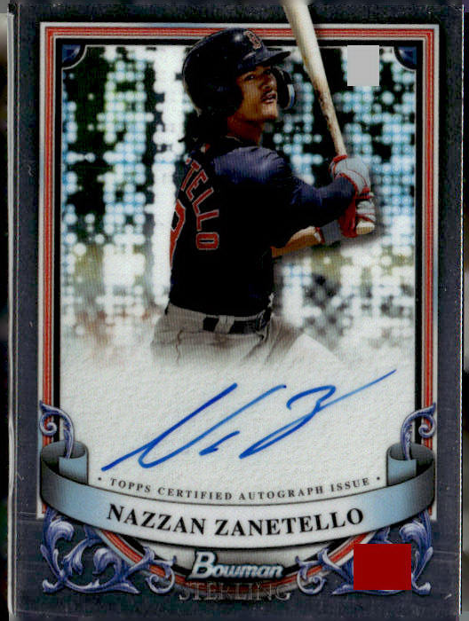 2024 Bowman Sterling #PA-NZ Nazzan Zanetello Prospect Autographs