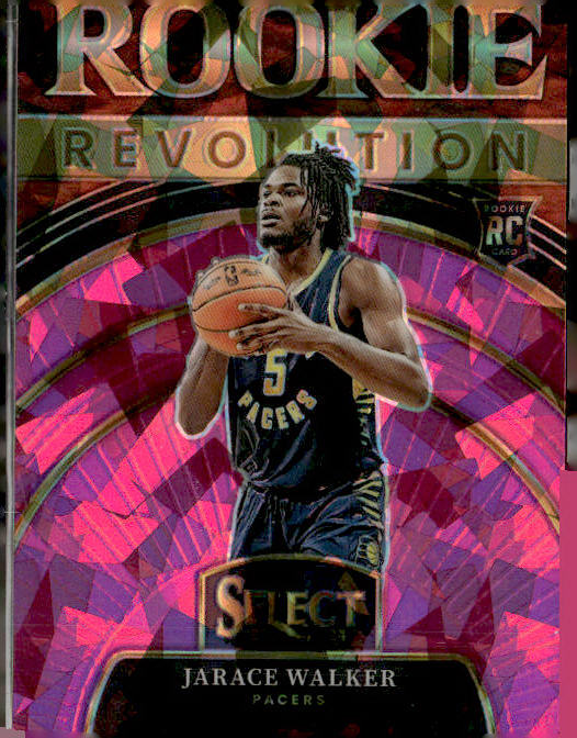 2023-24 #10 Jarace Walker Rookie Revolution Pink Cracked Ice Prizms #/99