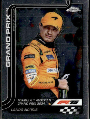 2025 Topps Chrome Formula 1 #132 Lando Norris