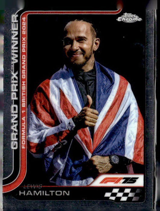 2025 Topps Chrome Formula 1 #104 Lewis Hamilton