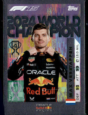 2025 Topps Turbo Attax F1 #277 Max Verstappen