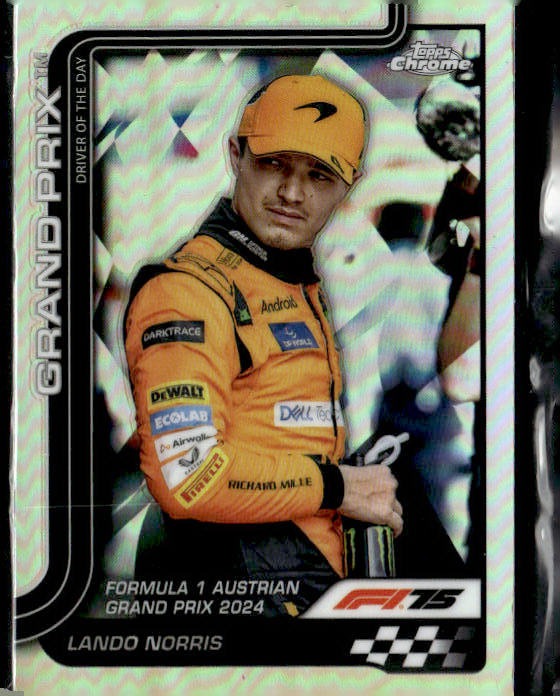 2025 Topps Chrome Formula 1 #132 Lando Norris