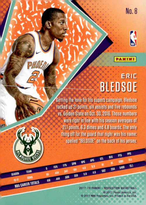Panini Revolution #8 Eric Bledsoe