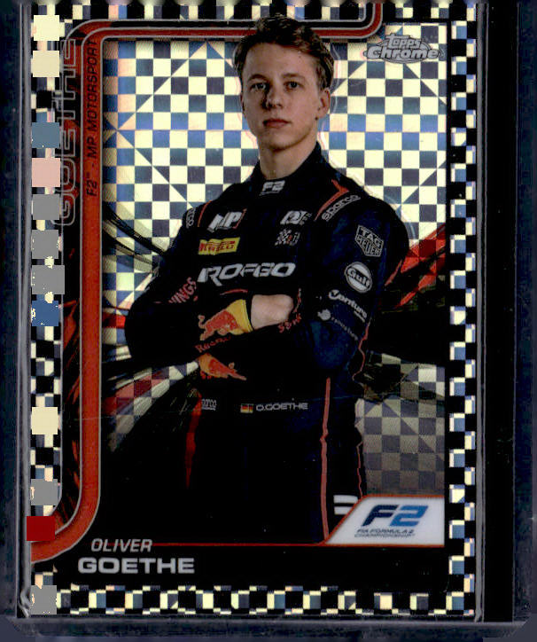 2025 #26 Oliver Goethe Checker Flag Refractor