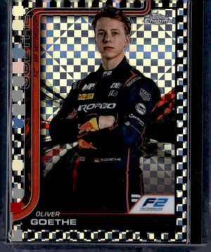 2025 #26 Oliver Goethe Checker Flag Refractor