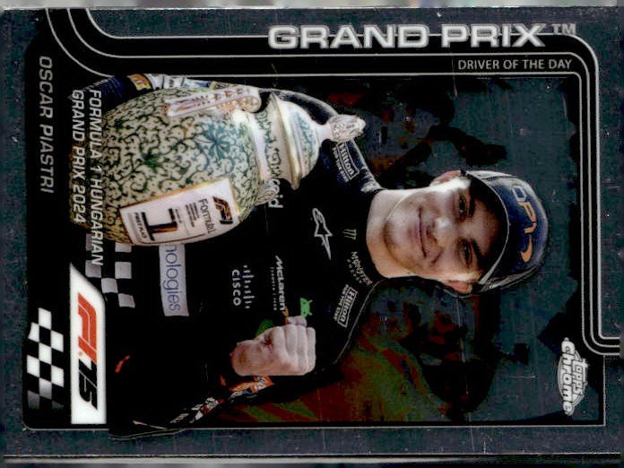 2025 Topps Chrome Formula 1 #134 Oscar Piastri