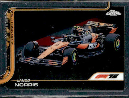 2025 Topps Chrome Formula 1 #77 Lando Norris