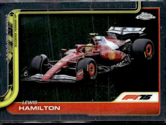 2025 Topps Chrome Formula 1 #76 Lewis Hamilton