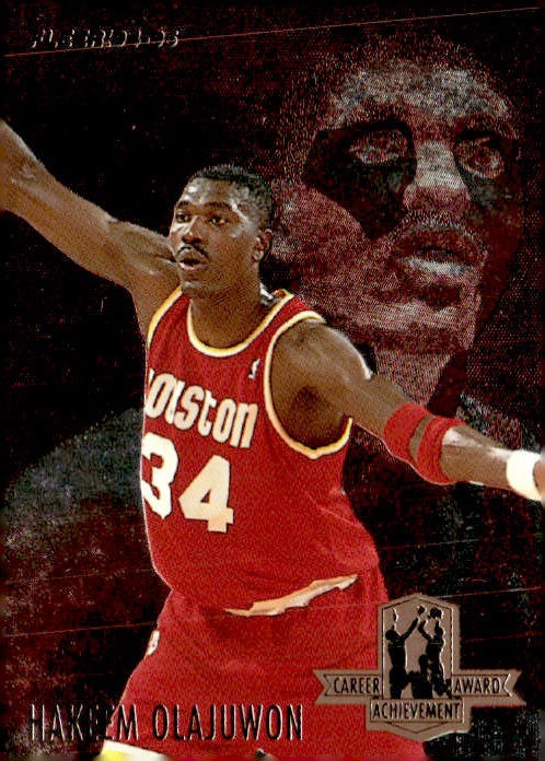 1994-95 Fleer #3 Hakeem Olajuwon Career Achievement Awards
