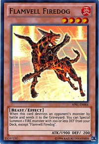 Unlimited Flamvell Firedog [AP01-EN004 Near Mint] Super Rare