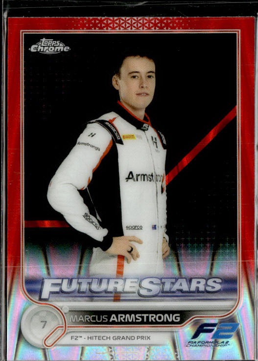 2022 Topps Chrome Formula 1 #84 Marcus Armstrong