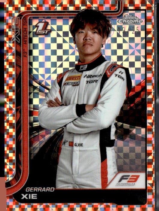 Gerrard Xie Orange Checker /25