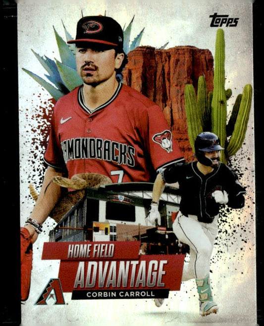 2025 Topps #HA-39 Corbin Carroll Home Field Advantage