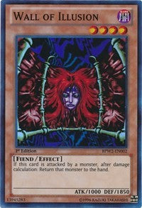 1st Edition Wall of Illusion [BPW2-EN002 Near Mint] Super Rare
