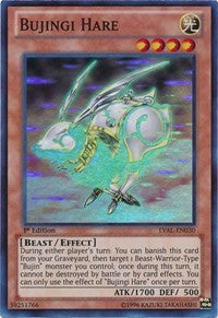 1st Edition Bujingi Hare [LVAL-EN030 Near Mint] Super Rare