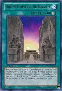 1st Edition Hidden Temples of Necrovalley [LVAL-EN066 Near Mint] Rare