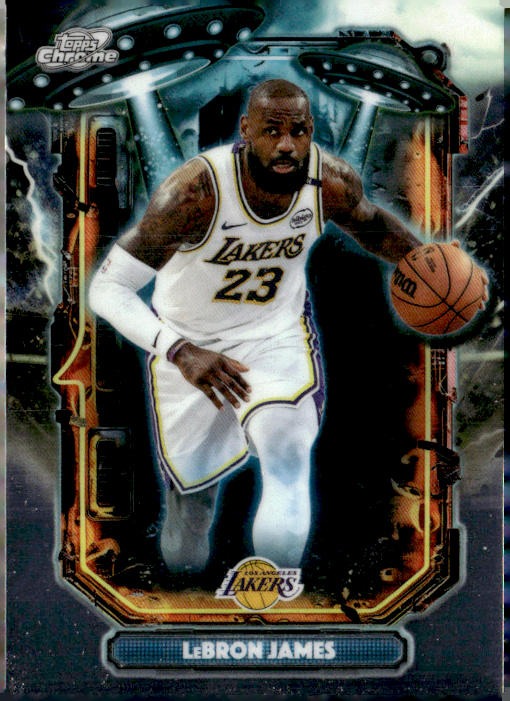 2025-26 Cosmic #ET-8 LeBron James Extraterrestrial Talent