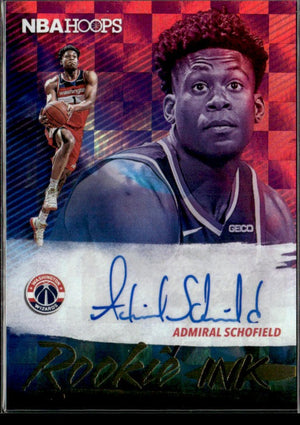 2019-20 Hoops #RI-ASC Admiral Schofield Rookie Ink