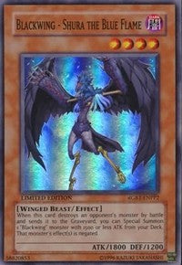 Limited Blackwing - Shura the Blue Flame [RGBT-ENPP2 Near Mint] Super Rare