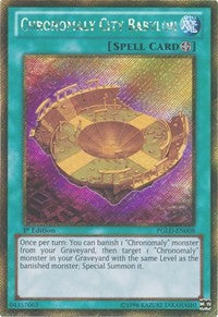 1st Edition Chronomaly City Babylon [PGLD-EN008 Near Mint] Gold Secret Rare