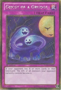 1st Edition Ghost of a Grudge [PGLD-EN029 Near Mint] Gold Secret Rare