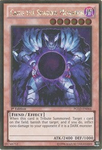 1st Edition Caius the Shadow Monarch [PGLD-EN066 Near Mint] Gold Rare