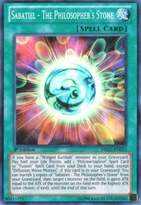 1st Edition Sabatiel - The Philosopher's Stone [DRLG-EN015 Near Mint] Super Rare