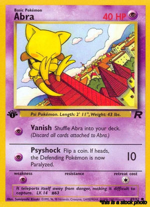 49/82 Abra Common 1st Edition