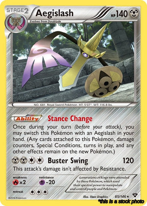 Normal Aegislash (85) [85/146 Near Mint ]