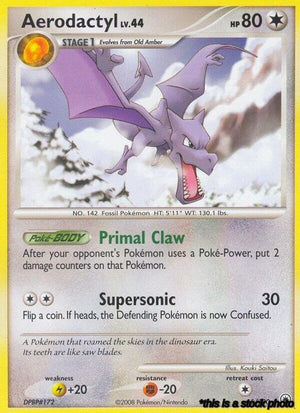 15/100 Aerodactyl Rare Normal
