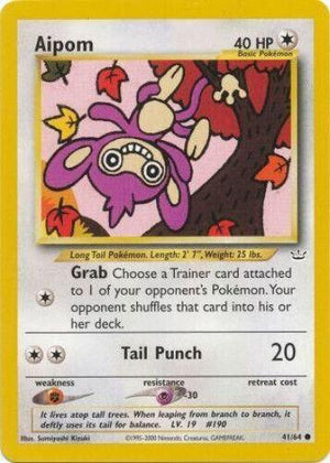 Common Aipom [41/64 Lightly Played ]
