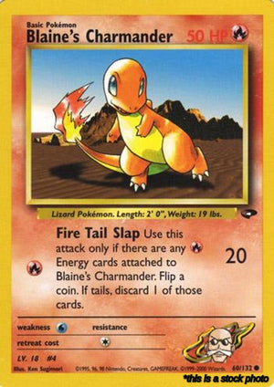 060/G2 Blaine's Charmander Common Unlimited