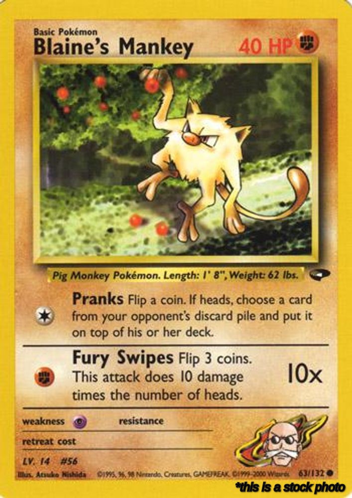 Blaine's Mankey