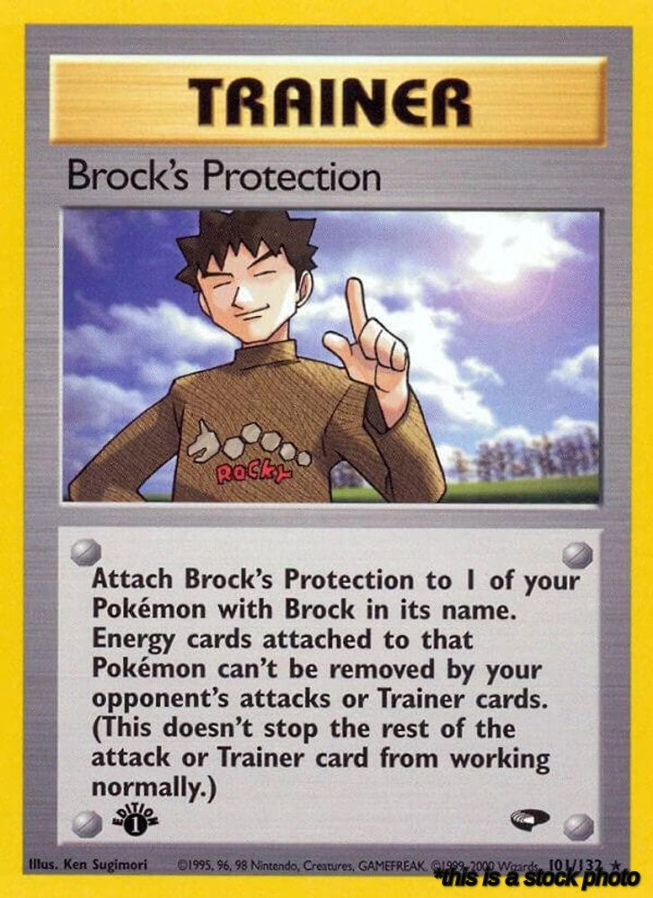 101/132 Brock's Protection Rare 1st Edition