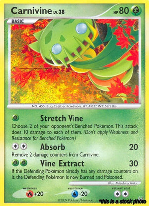 Uncommon Carnivine (43) [43/127 Lightly Played ]