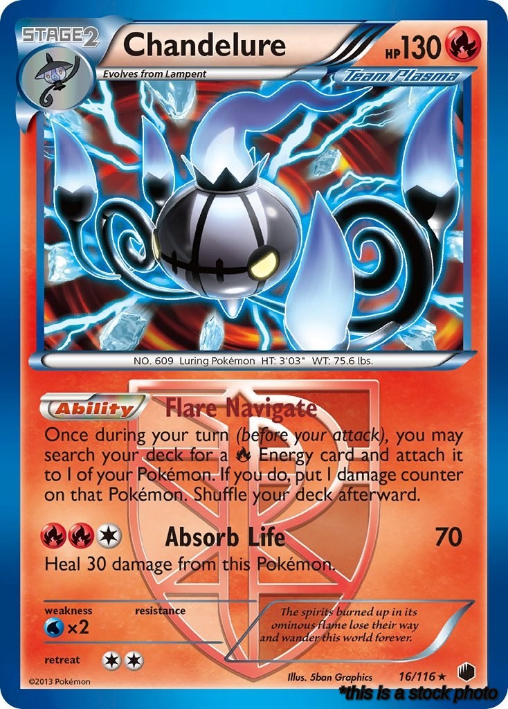 Chandelure (Team Plasma)