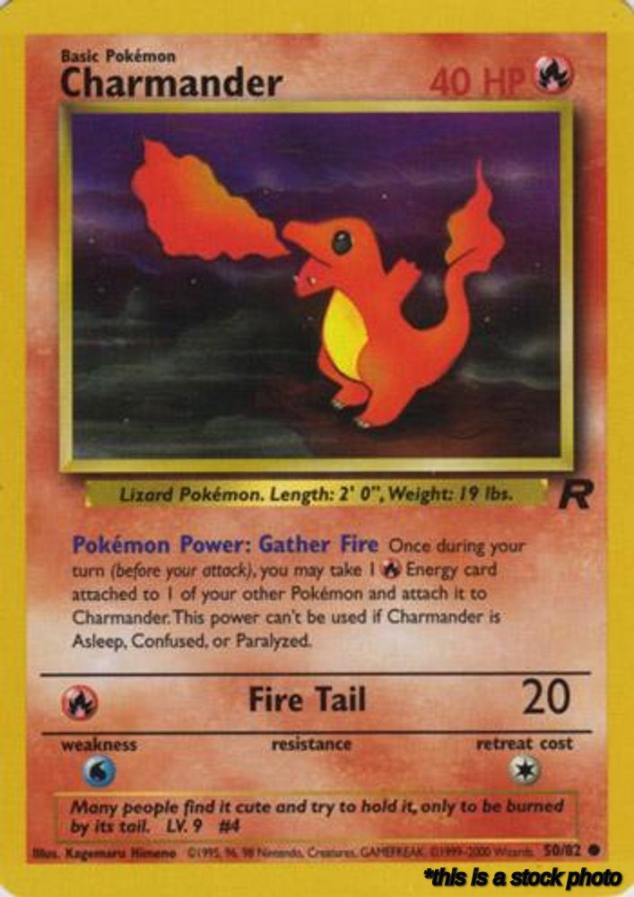 50/82 Charmander Common Unlimited