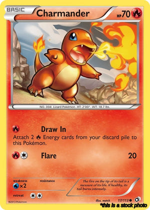 17/113 Charmander Common Normal