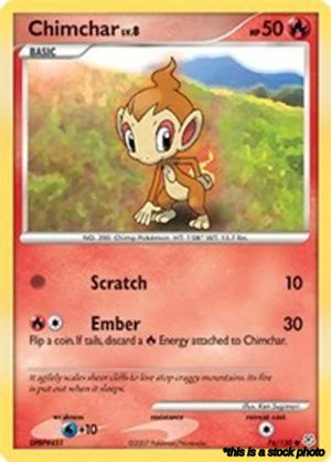 76/130 Chimchar Common Normal